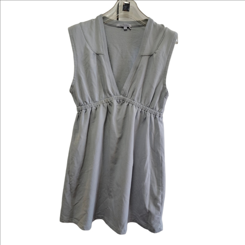 Cotton V-Neck Maternity Nursing Dress